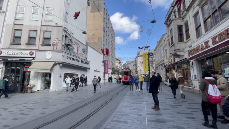 Istiklal Street: Istanbul’s Festive Street